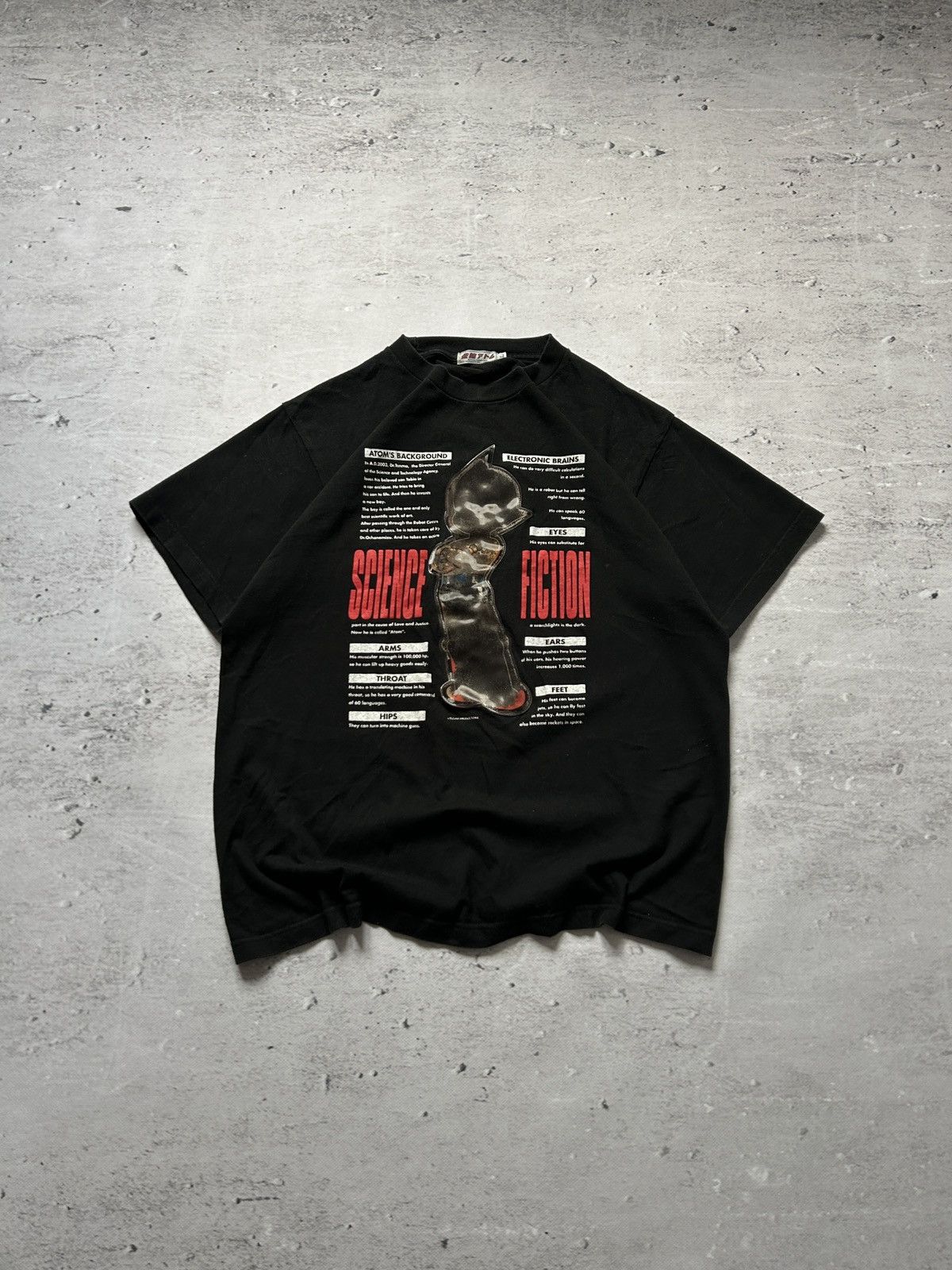 Japanese Brand X Vintage Vintage Tezuka Osamu Astro Boy Big Logo Manga Anime T Shirt Hoodie, Sweatshirt | FlexRushtees.com