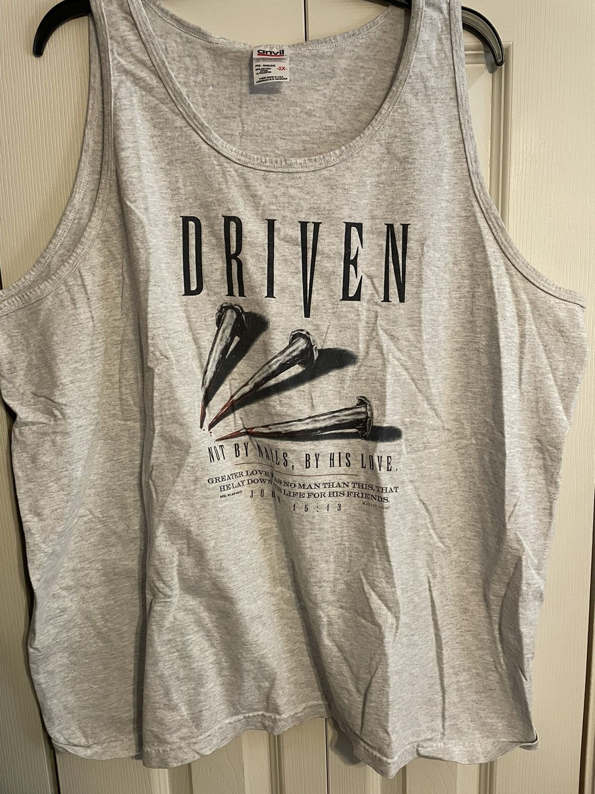Vintage Driven Jesus Christ Church Tank Top