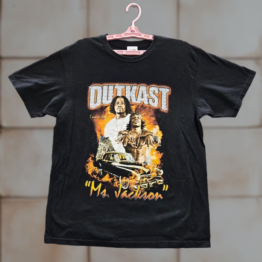 Vintage Outkast Shirt Men Medium Black Hip Hop Short Sleeve Tee Ms Jackson Hoodie, Sweatshirt | FlexRushtees.com