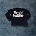 21 Forever 21 The Godfather Womens Sweatshirt Black Small Long Sleeve Sweater