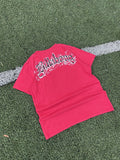 Billabong Y2k Red Tee Tribal Logo Double Sided