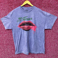 Other Red Hot Chili Peppers Smeared Lips Pigment Dyed T Shirt Xl Hoodie, Sweatshirt | FlexRushtees.com