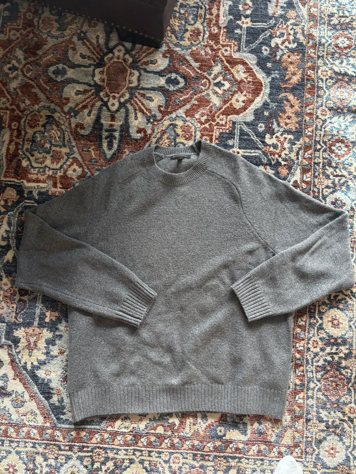Banana Republic Heather Grey Wool Sweater