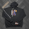 Vintage My Hero Academia Shoto Todoroki Hoodie Mens Xl Black Flashfreeze Heatwave Hoodie Pullover Gr