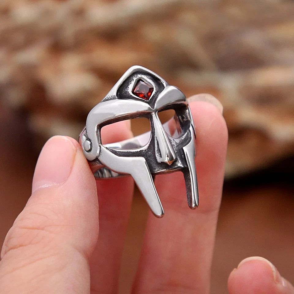 Jewelry Mf Doom Mask Ring Size 7 13