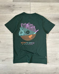Sample Nwt Wemoto Record Organic T Shirt Green M Hoodie, Sweatshirt | FlexRushtees.com