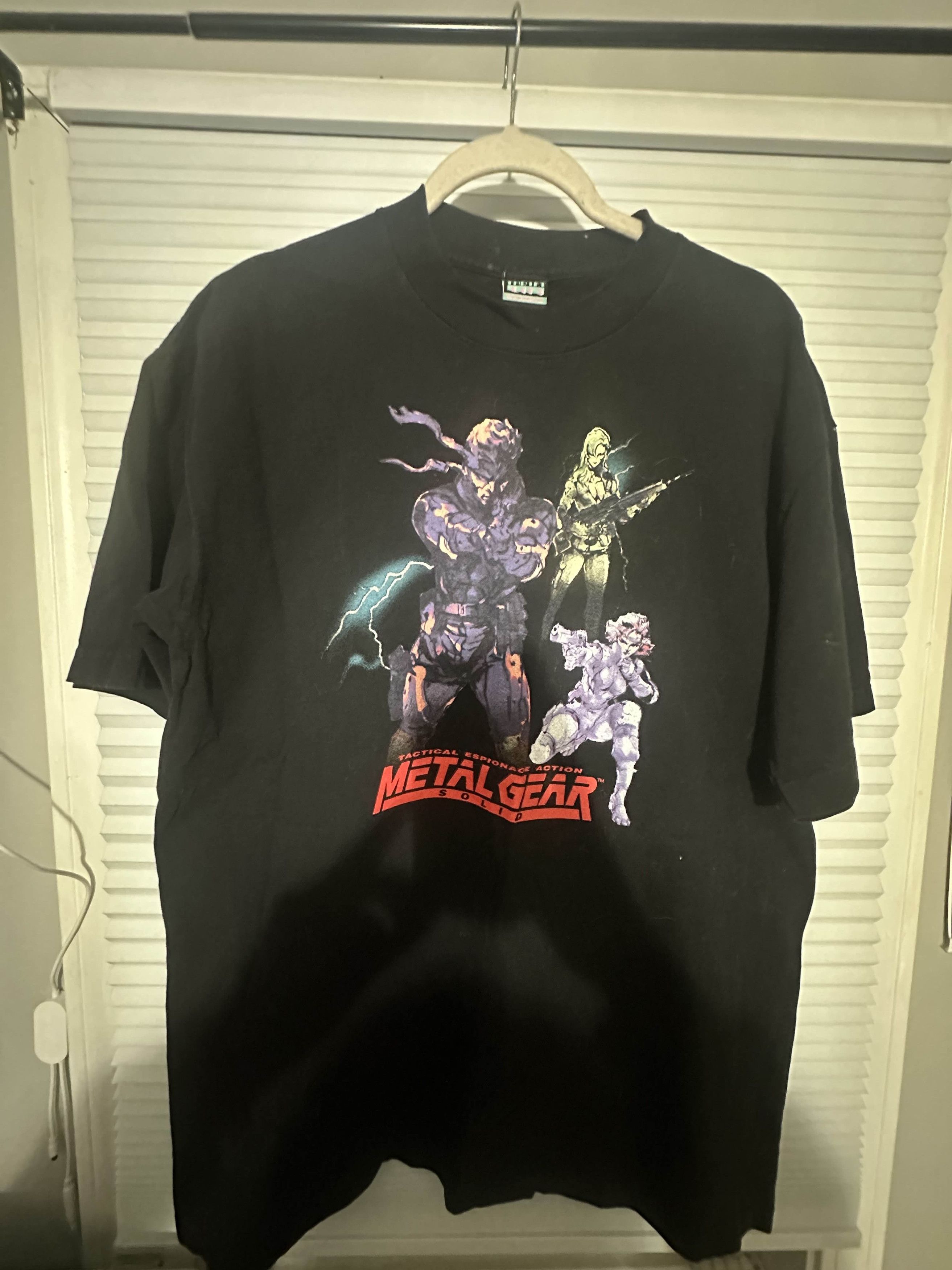 Other Metal Gear Solid 1 Vintage Shirt Thr1ft L1f3 Large