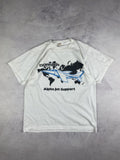 Vintage T Shirts Screen Stars Dornier Alpha Jet Support L