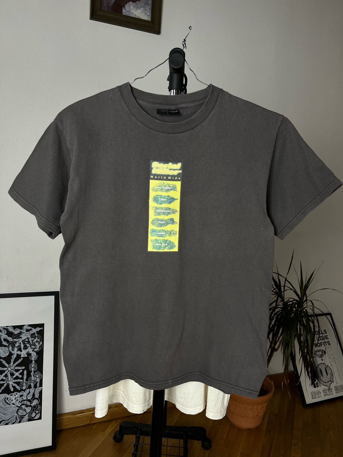 Vintage Serial Killer Tshirt Weed Marijuana Psychedelic Acid