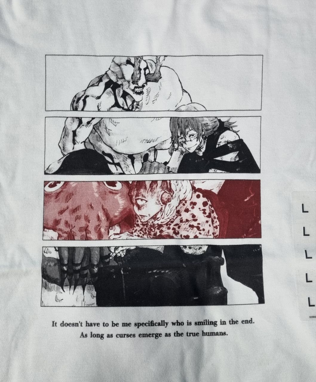 Japanese Brand Jujutsu Kaisen Manga T Shirt Tee Evengelion Akira