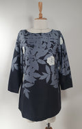 Marimekko Cotton Black Grey Blouse T-Shirts, Hoodie, Sweatshirt | FlexRushtees.com