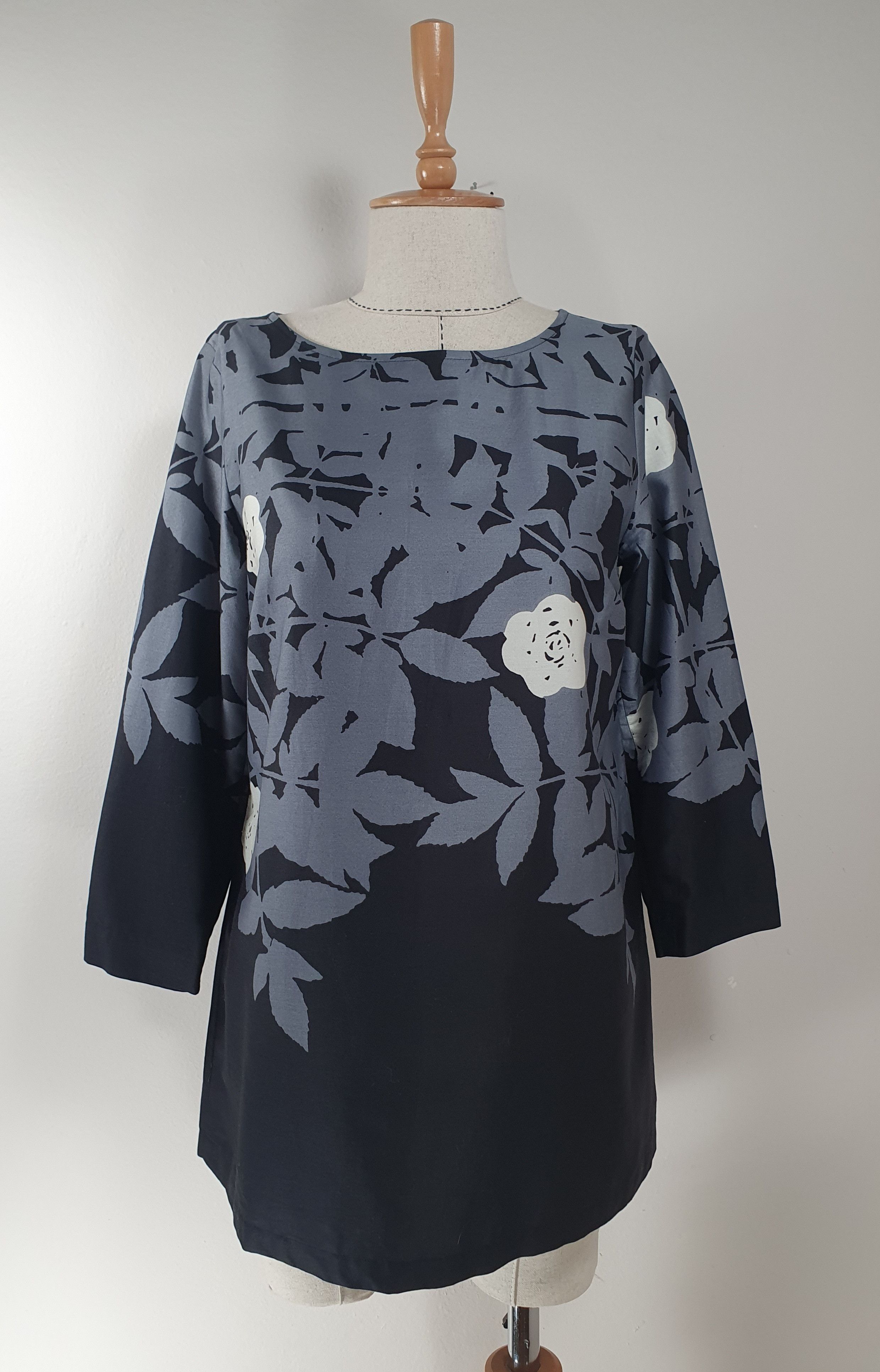 Marimekko Cotton Black Grey Blouse T-Shirts, Hoodie, Sweatshirt | FlexRushtees.com