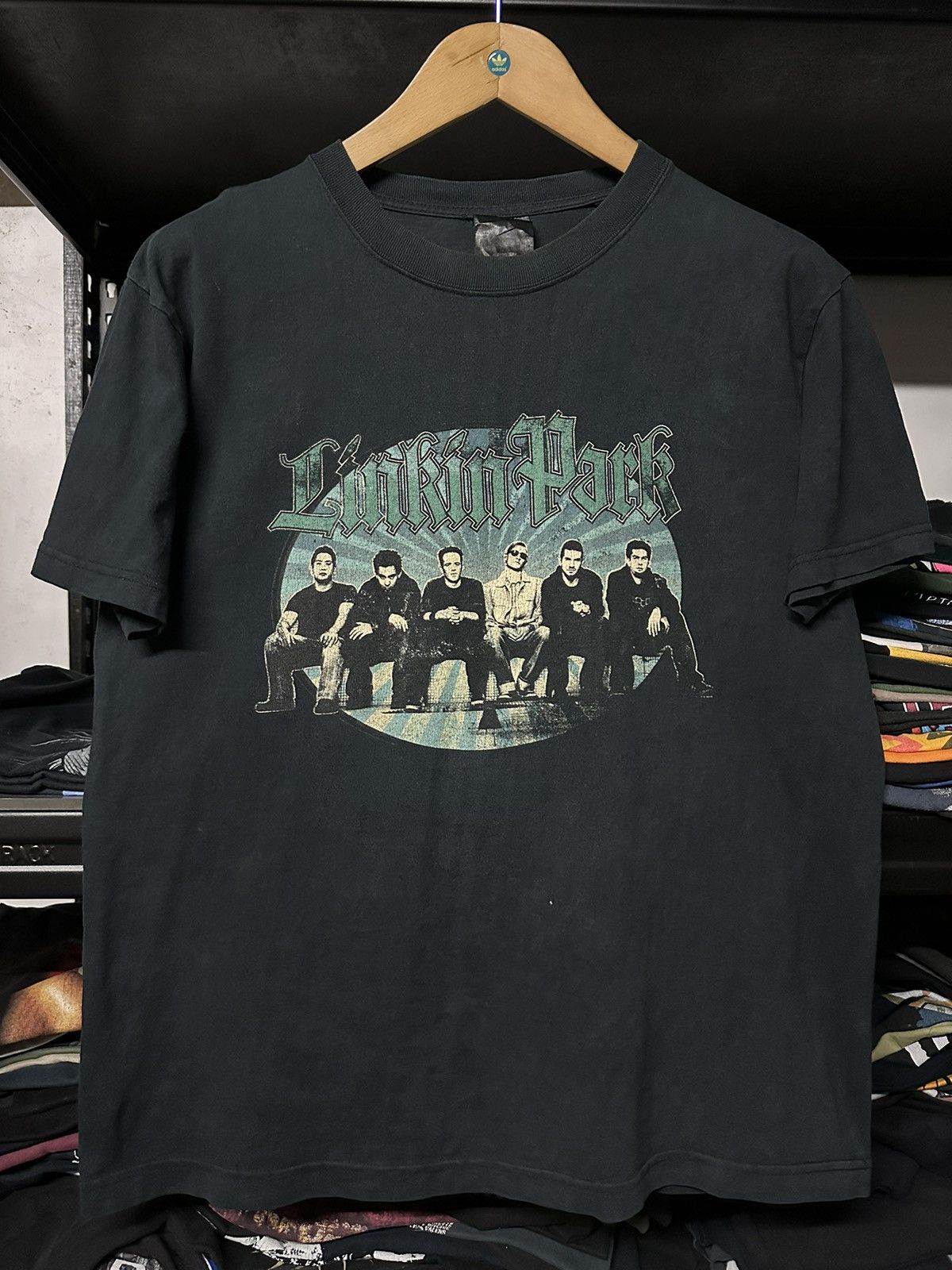 Vintage Y2k Linkin Park American Rock Band Faded Tee Hoodie, Sweatshirt | FlexRushtees.com