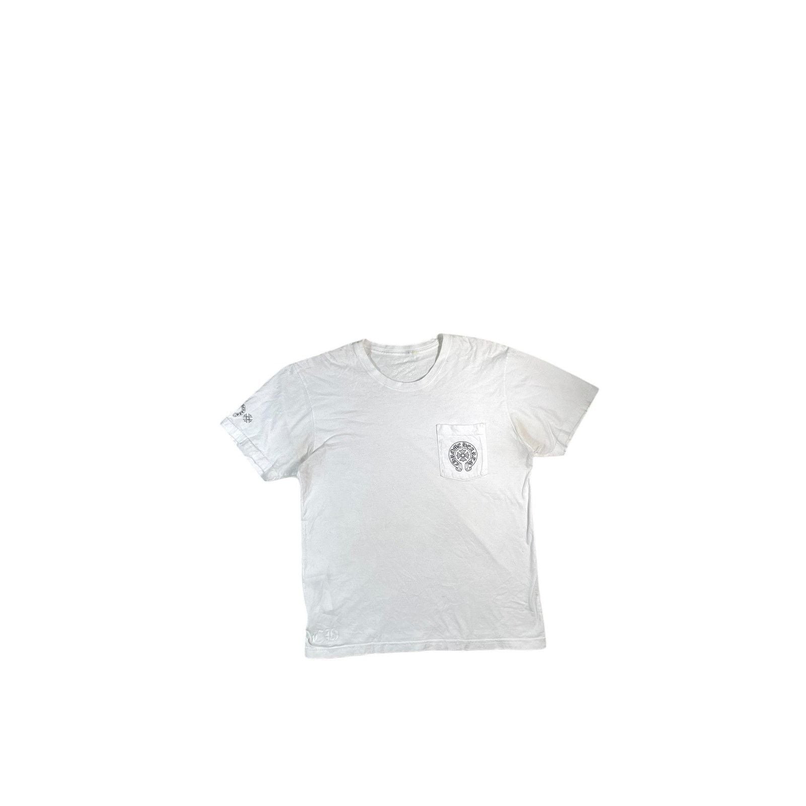 Hearts Chrome Hearts Circle Gradient White Tee Hoodie, Sweatshirt | FlexRushtees.com
