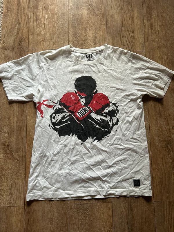 Vintage T Shirt Street Fighter Ryu Uniqlo Vintage Y2k 90s