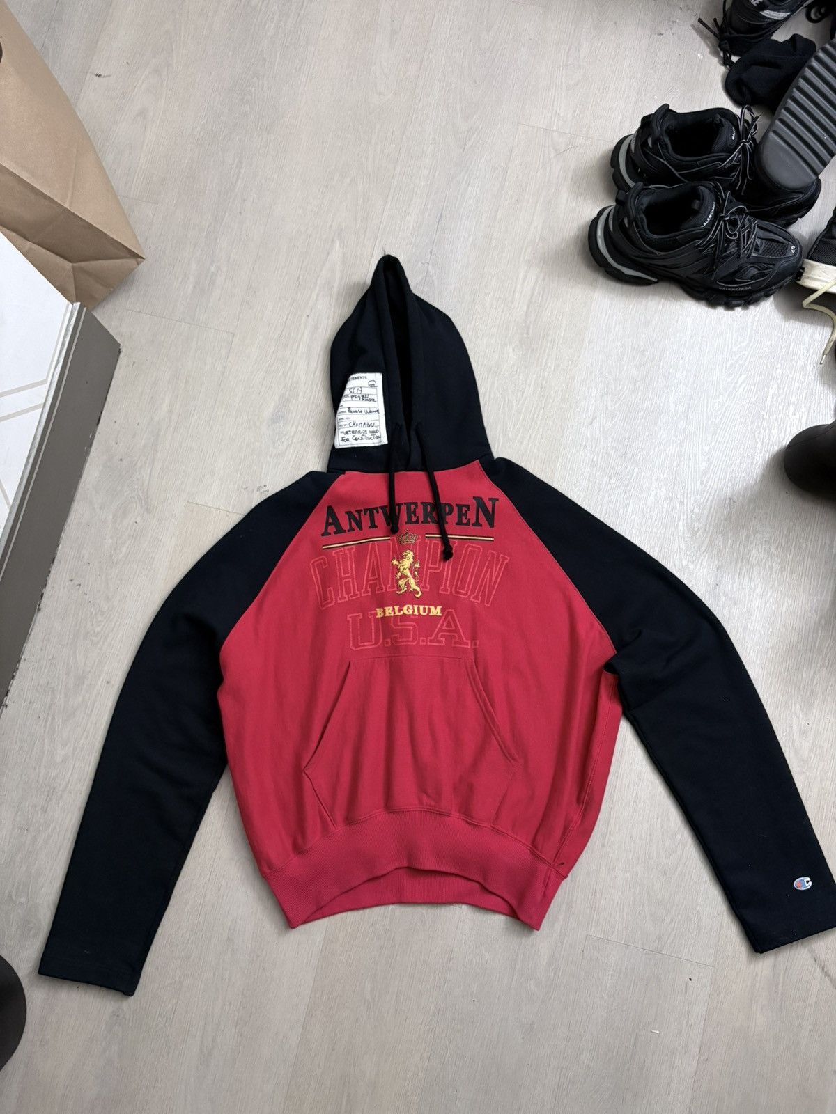 Vetements Antwerp In Progress Hoodie T-Shirts, Sweatshirt | FlexRushtees.com