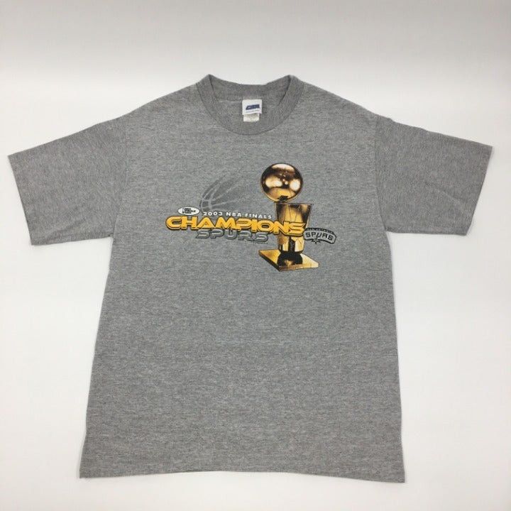 Nba Vntg Sa Spurs 2003 Nba Finals Champions T Shirt Size L