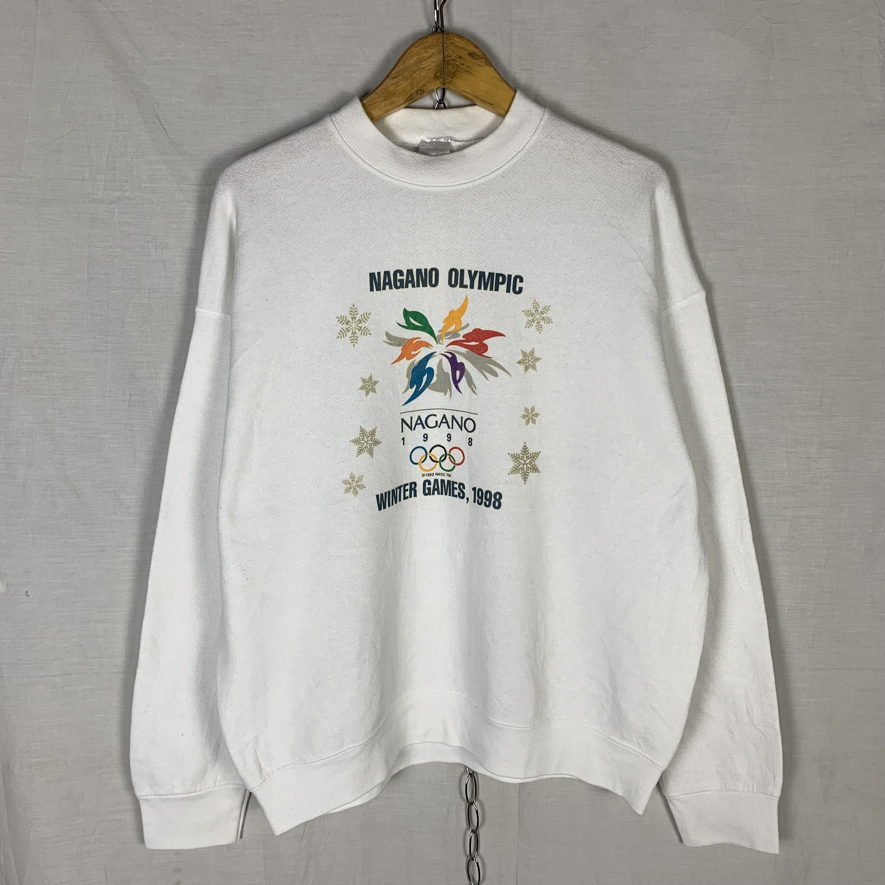 Vintage Nagano Olympic 1998 Winter Games Sweatshirt T-Shirts, Hoodie | FlexRushtees.com