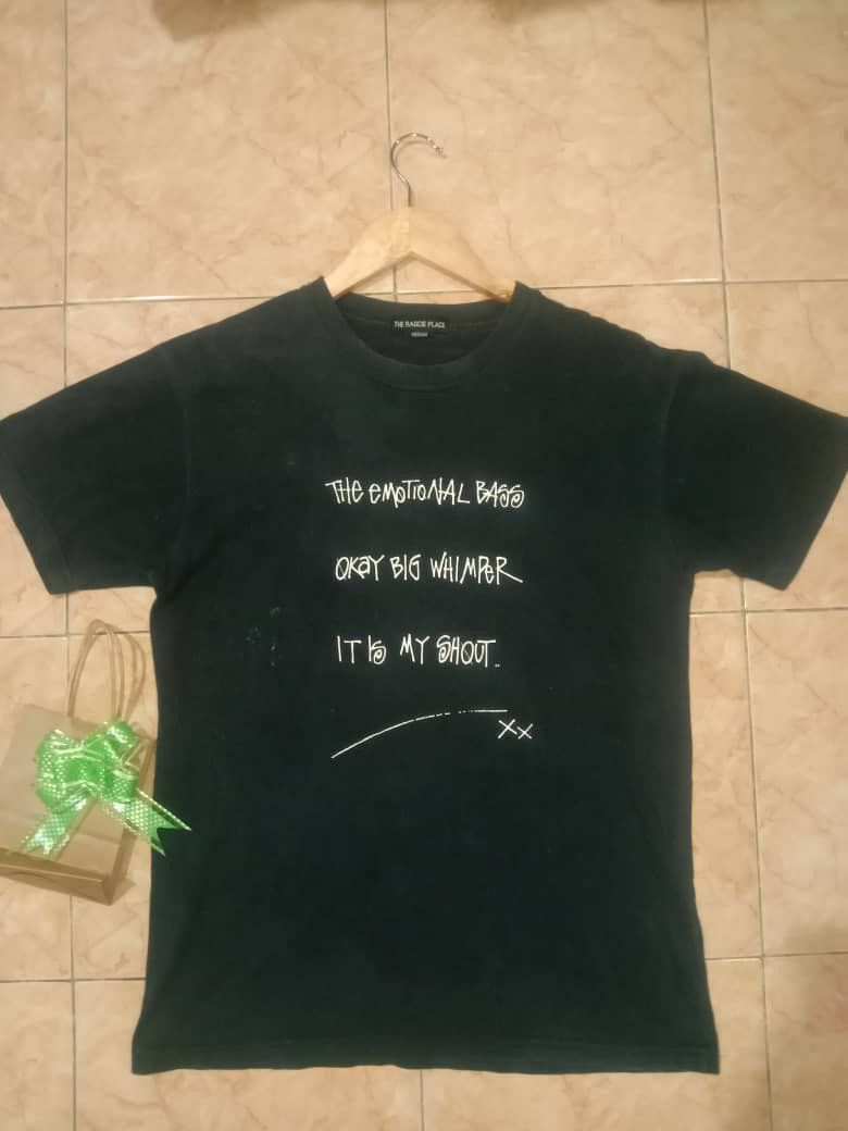 Vintage The Ragcie Place Poem Japanese Black Tee Hoodie, Sweatshirt | FlexRushtees.com