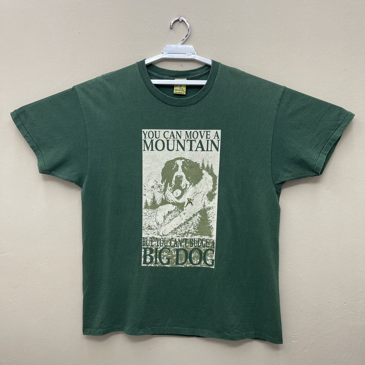 Vintage 90s Big Dogs You Can T Budge A Big Dogs Xlarge T-Shirts, Hoodie, Sweatshirt | FlexRushtees.com