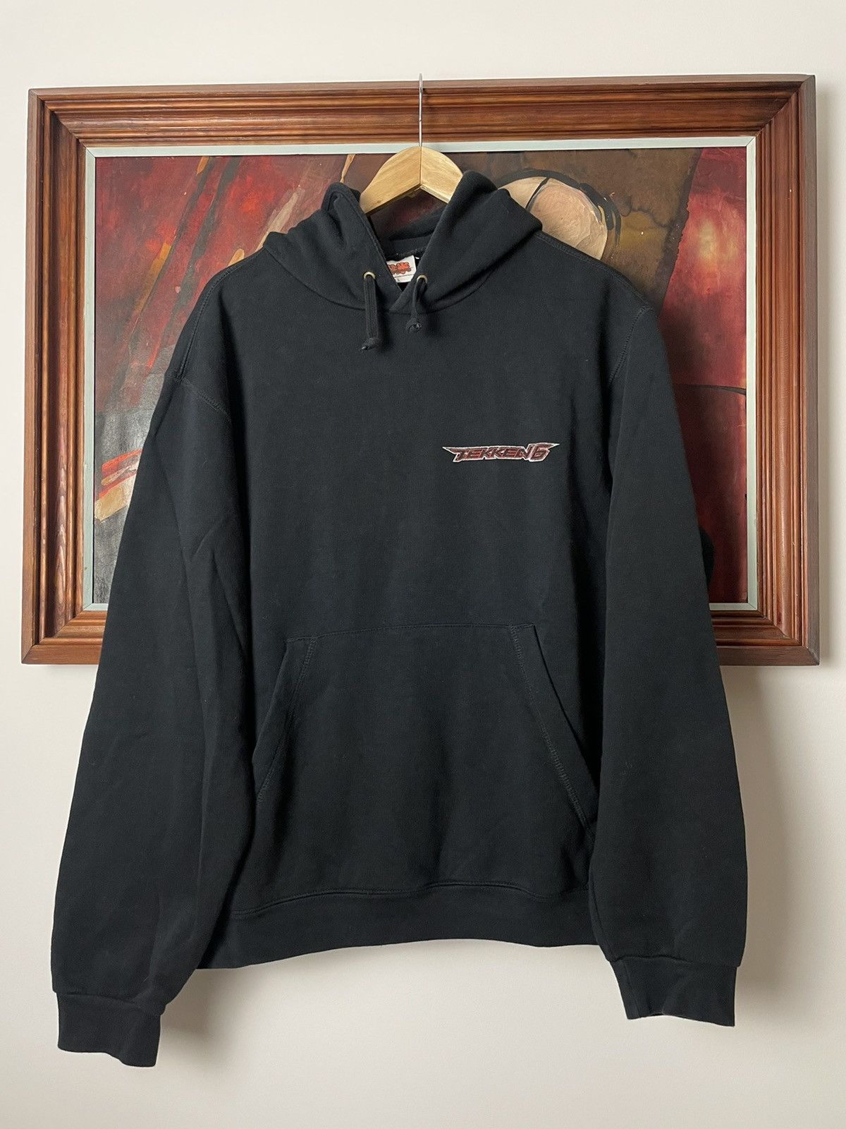 Vintage 00s Y2k Promo Game Tekken 6 Hoodie Oversize Rare