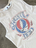 Band Tees Grateful Dead Steal Your Face Cut Sleeve Tee Large Hoodie, Sweatshirt | FlexRushtees.com