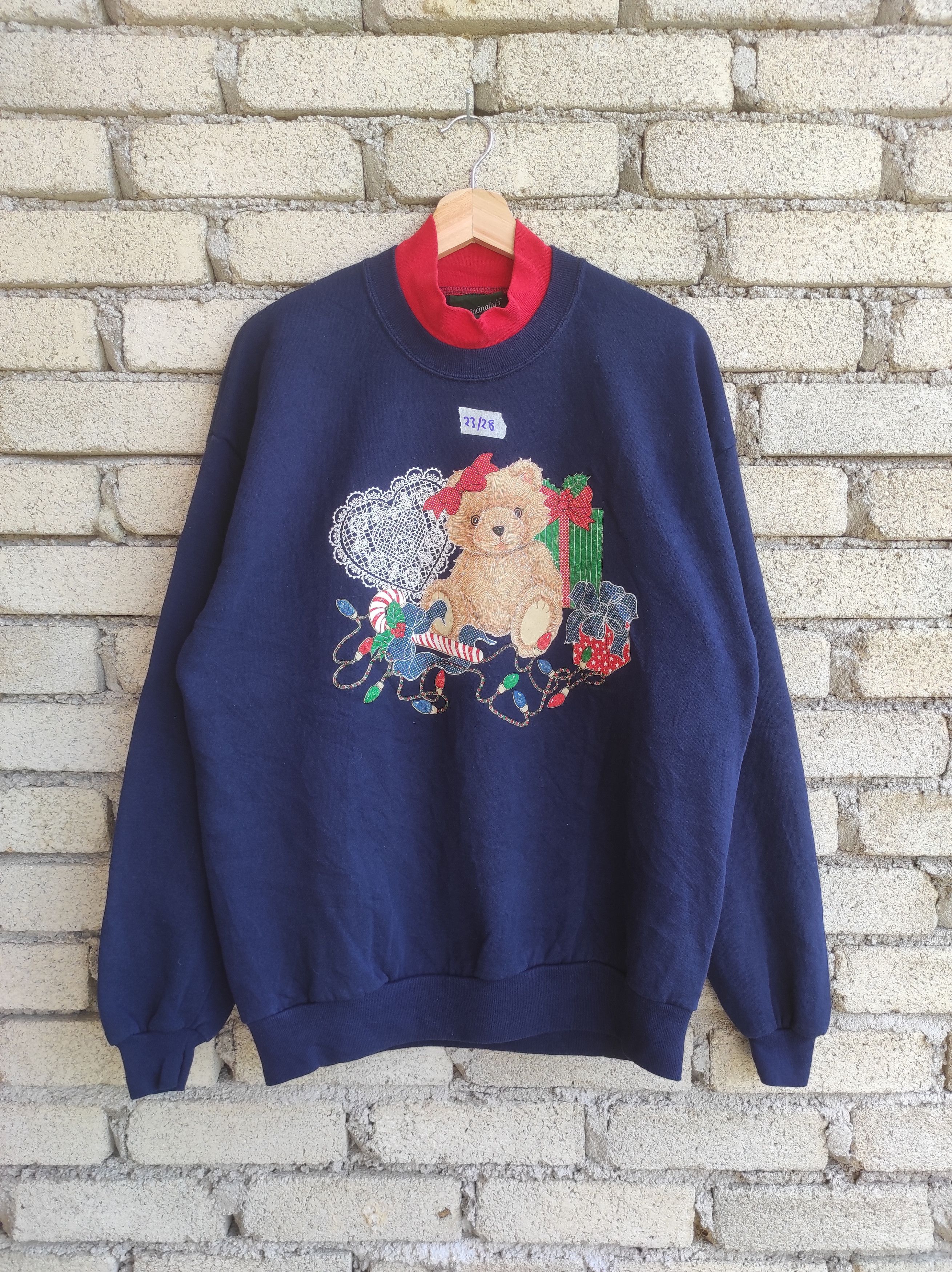 Vintage Jerzees X J Macinallys Bear Vintage 90 S Sweatshirt