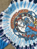 Band Tees Grateful Dead Rose Skeleton Tie Dye Tee Xxl