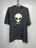 Vintage 90s Fashion Victic Alienware Detector Faded Tee