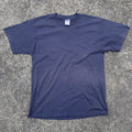Vintage 90s Jerzees Faded Navy Blank Shirt