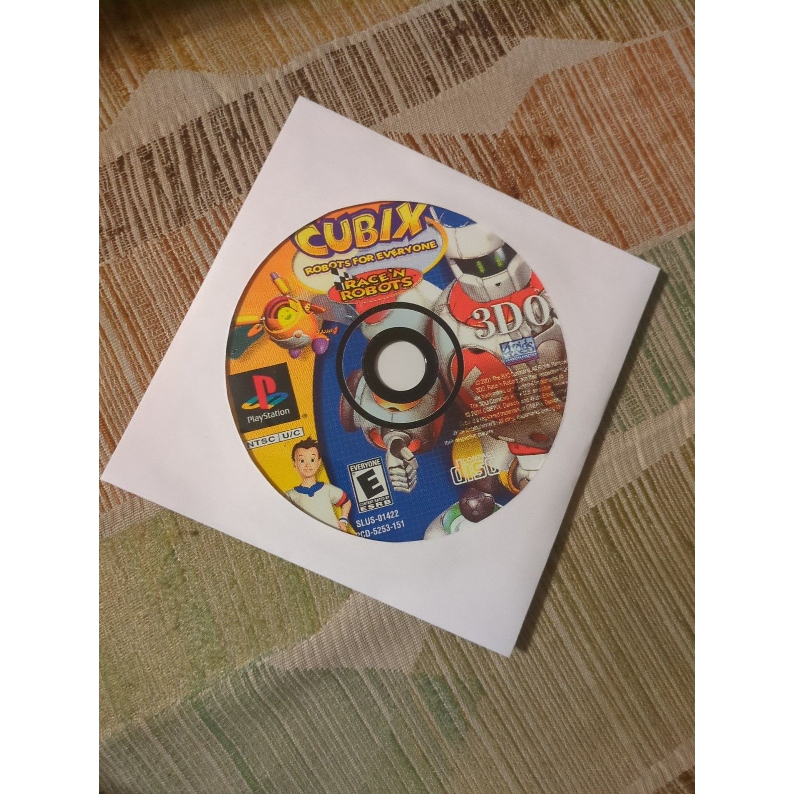 Other Cubix Robots For Everyone Race N Robots Ps1 Disc Only