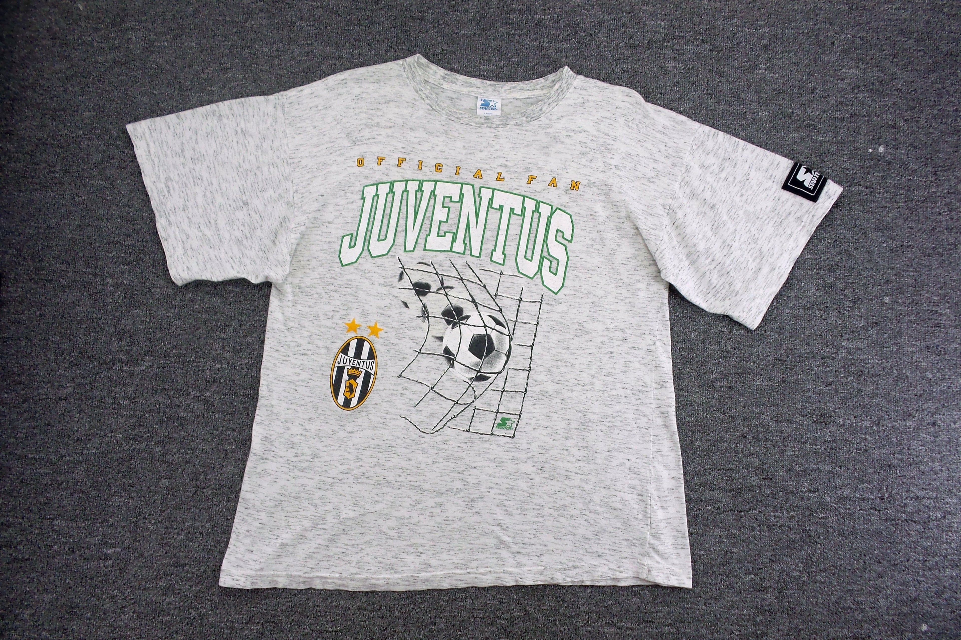 Vintage Starter Official Fan Juventus F C T Shirts
