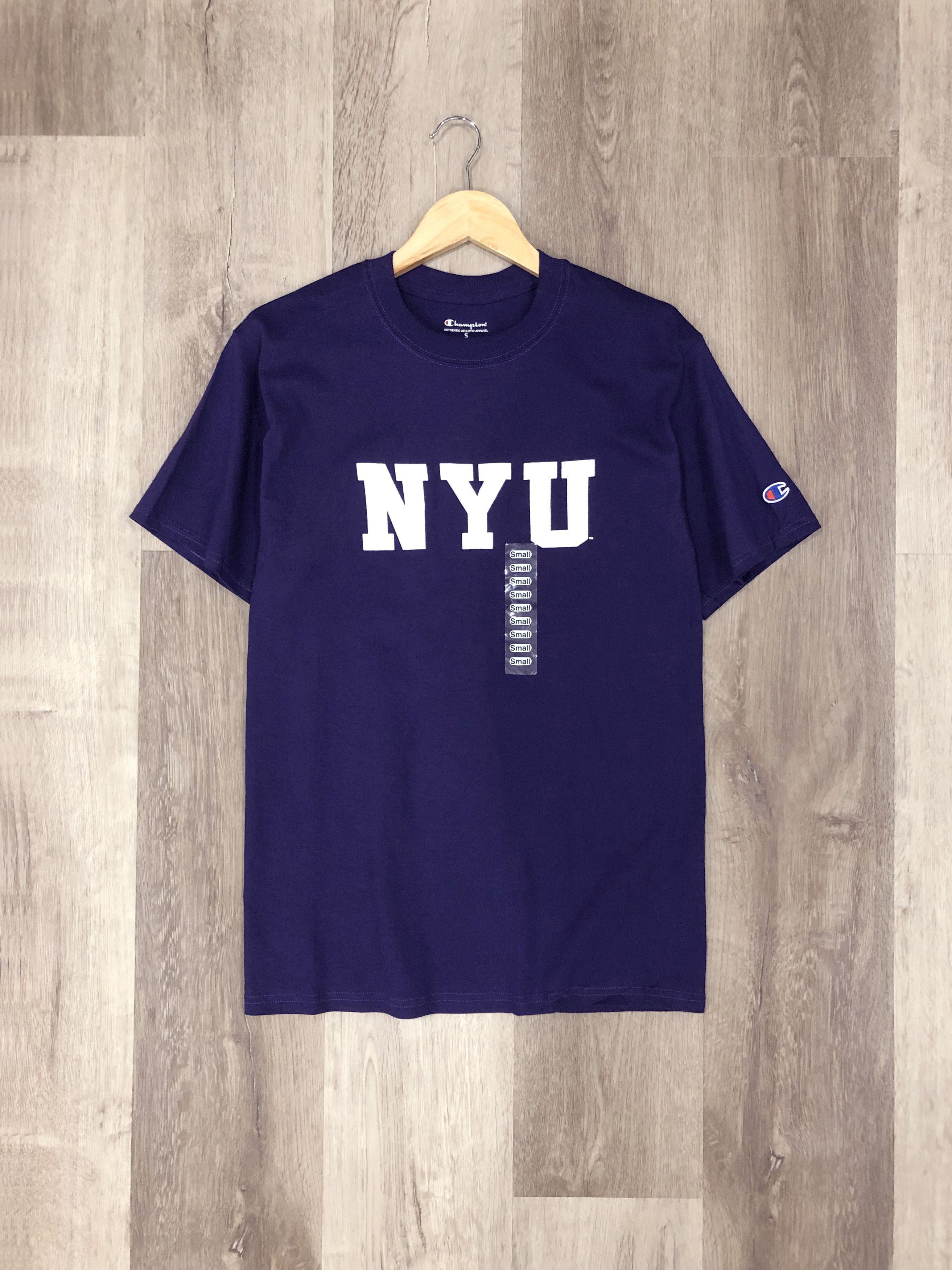 Champion Nyu Tee Deadstock Nwt Hoodie, Sweatshirt | FlexRushtees.com