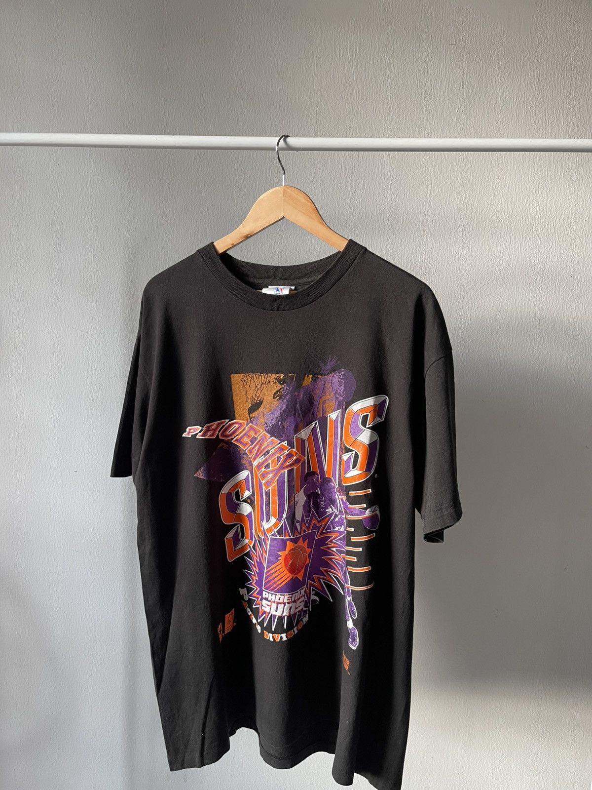 Vintage 90s Phoenix Sun Nba Tee Hoodie, Sweatshirt | FlexRushtees.com