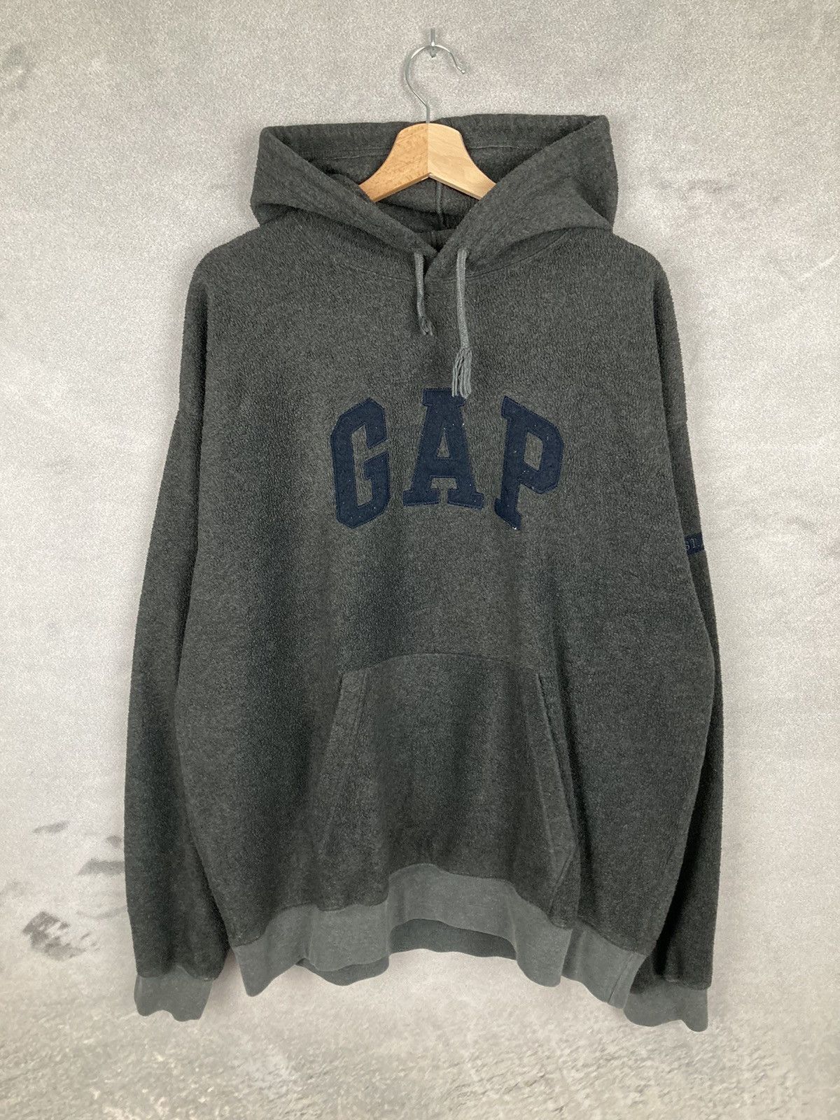 Vintage Gap Hoodie Sherpa Fleece Made In Korea Rare Japanese T-Shirts, Sweatshirt | AU16VibeMintTees.com