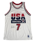 Vintage Champion Larry Bird Dream Team Jersey Autographed T-Shirts, Hoodie, Sweatshirt | FlexRushtees.com