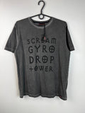 Vintage Scream Gyro Drop Tower Vintage T Shirts Size S