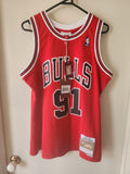 Mitchell Ness Dennis Rodman Bulls 97 98 Mitchell Ness Nba Jersey