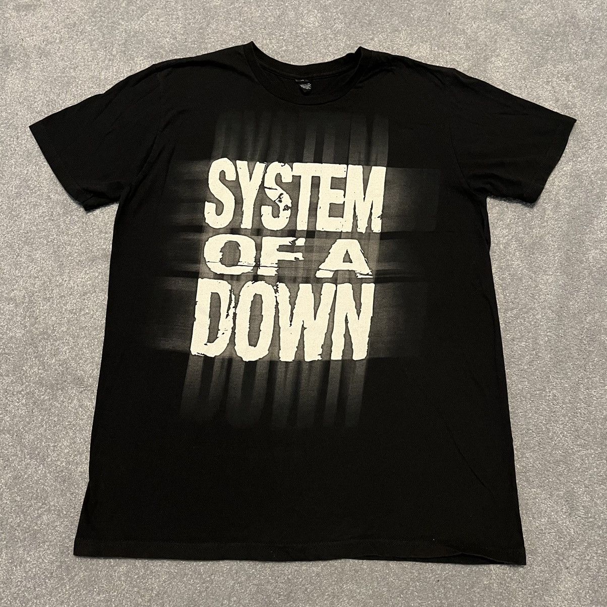 Vintage System Of A Down Soad Self Titled Flash Logo Band Tee Shirt Hoodie, Sweatshirt | FlexRushtees.com
