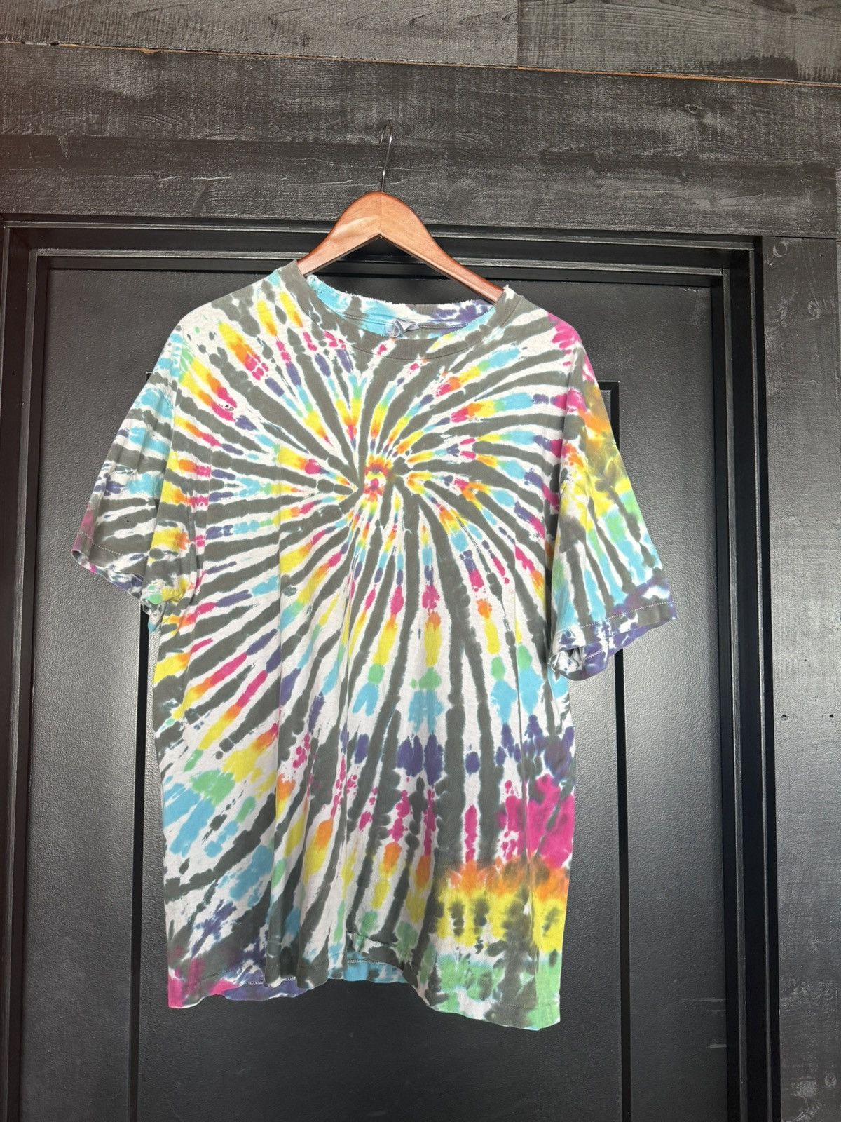 Vintage Hanes Tie Dye T Shirt Xl
