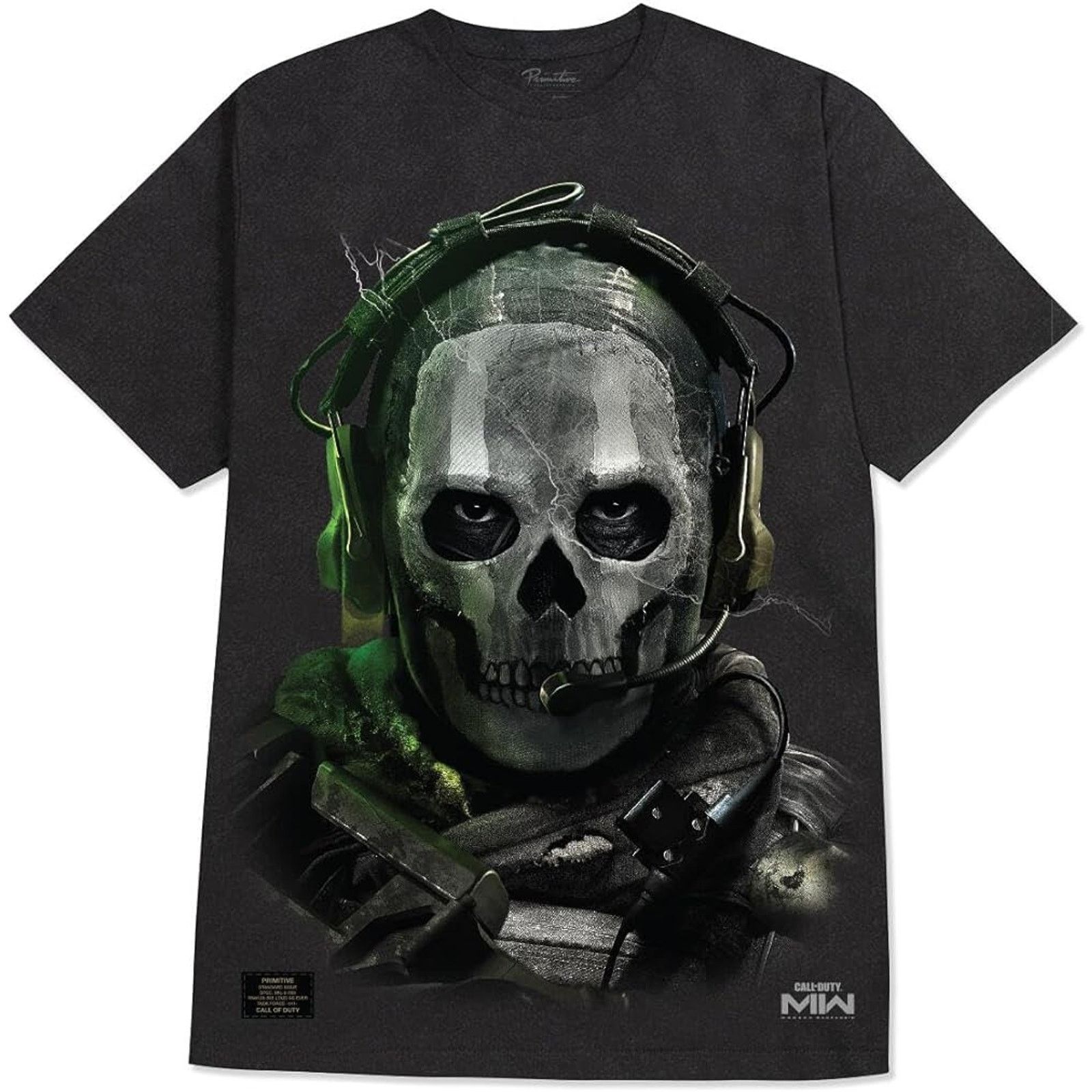 Call Of Duty Ghost Heavyweight Oversized T Shirt