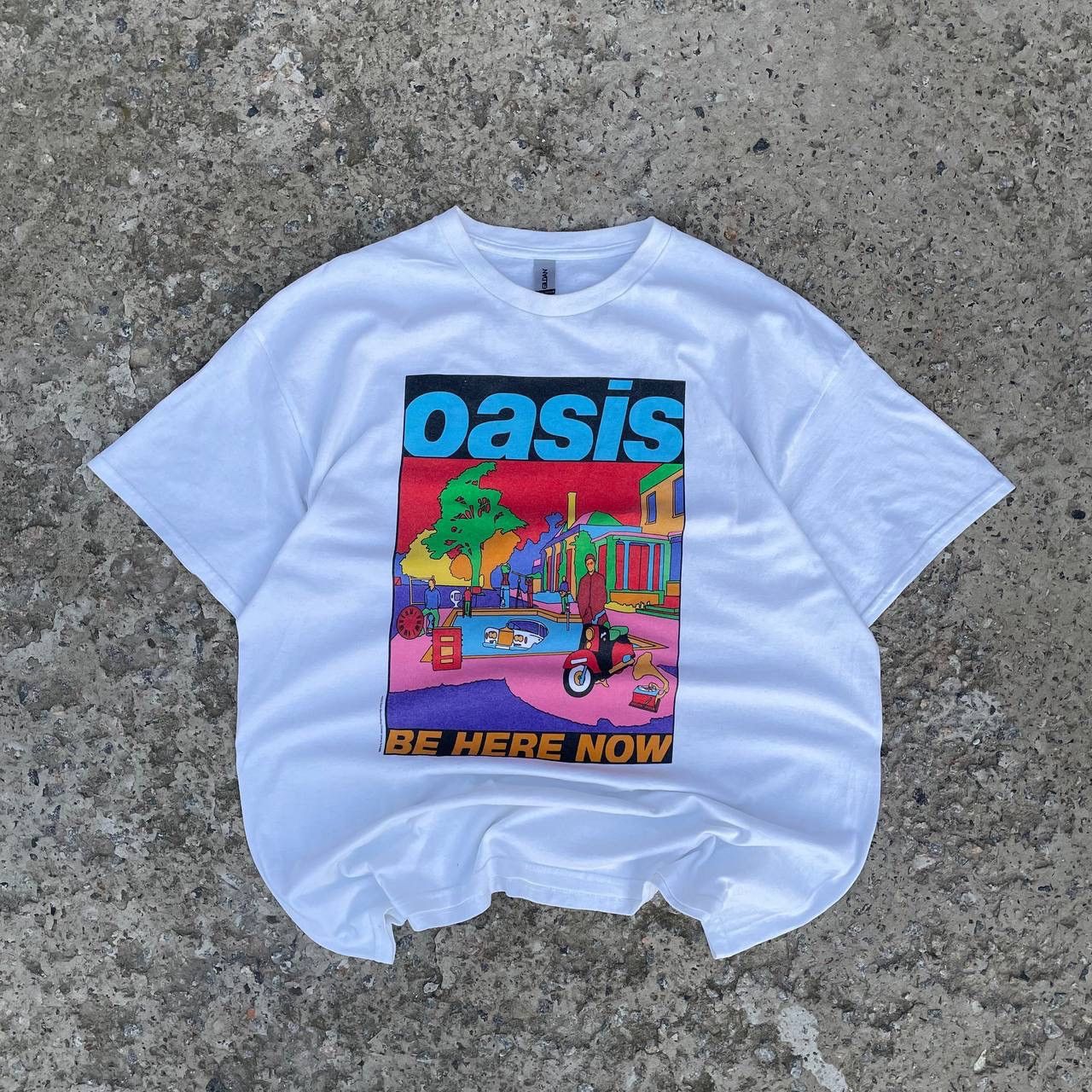 Hypebeast Vintage Adult Oasis 2023 T Shirts Big Logo Band Rock Y2k 00s Hoodie, Sweatshirt | FlexRushtees.com