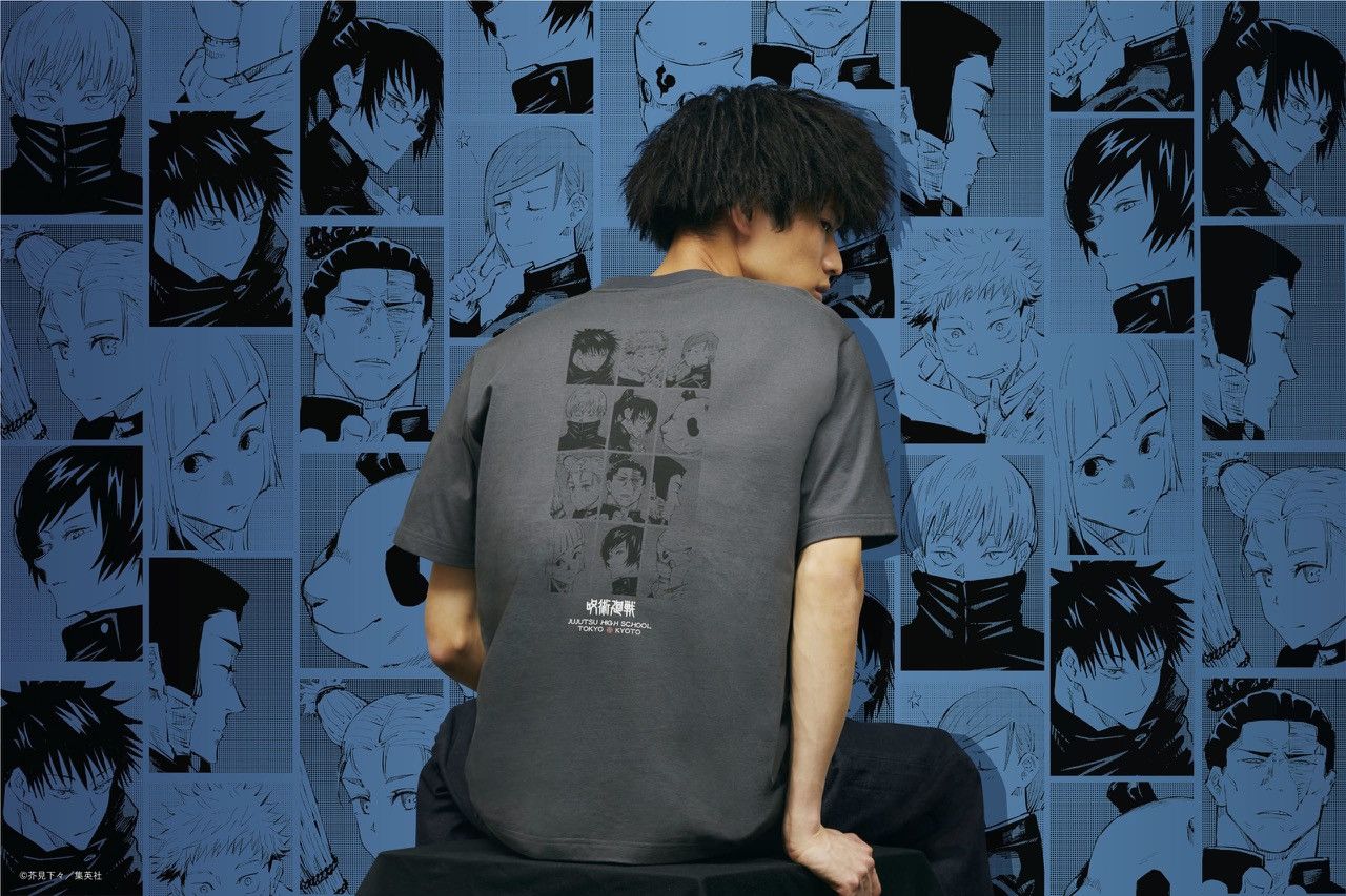 Uniqlo Jujutsu Kaisen X Uniqlo Anime Backprint Tshirt