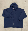 Vintage 1990s Hanes Thick Blank Zip Up Hoodie 28 X 31
