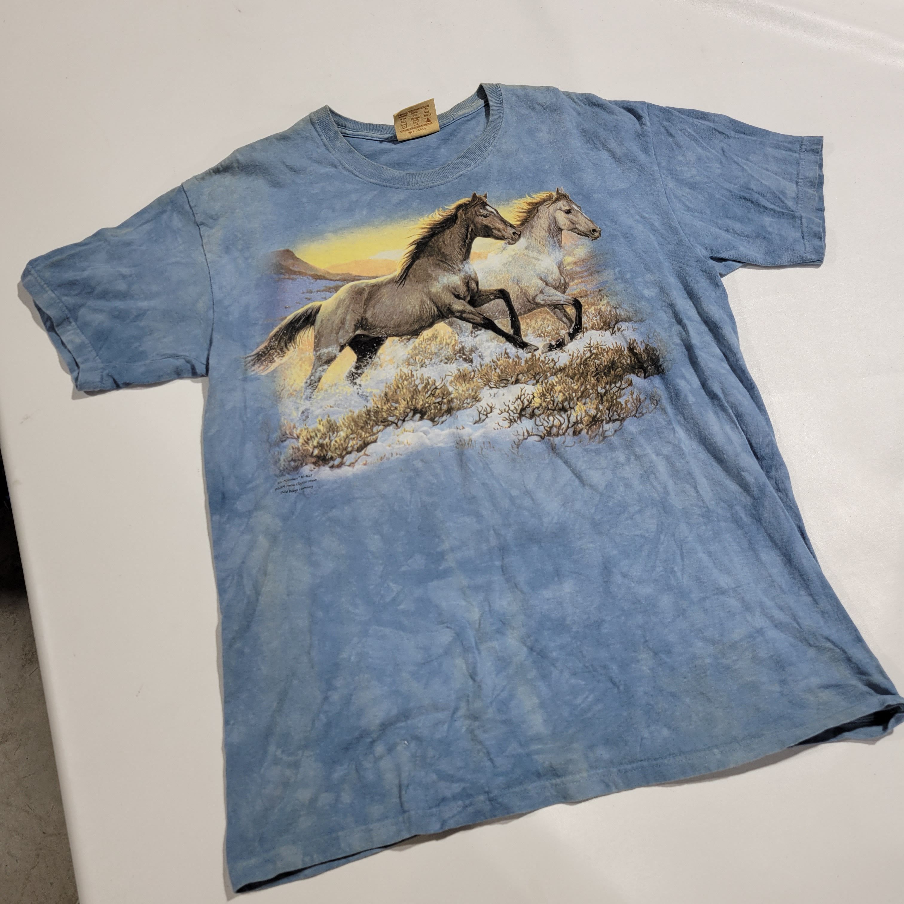 90 S Vintage The Mountain T Shirt