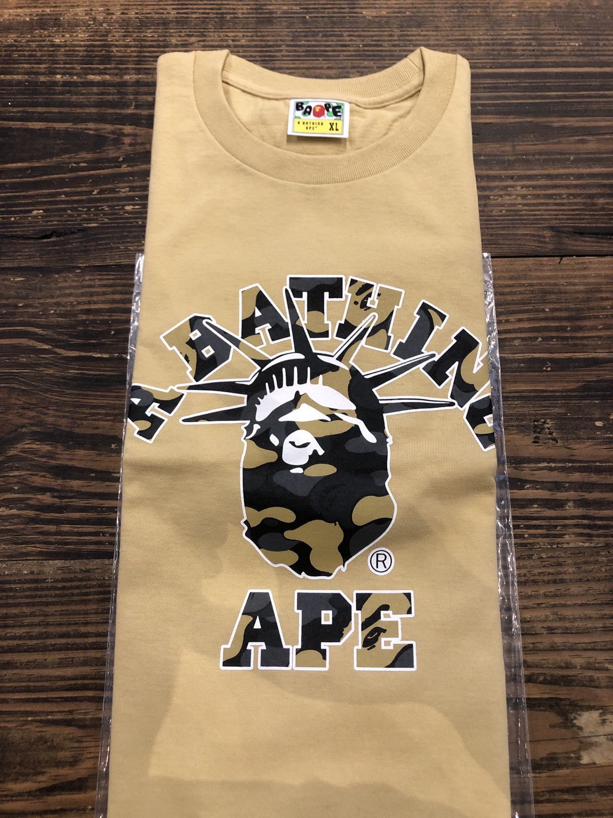 Bape Madison Ave College Tee Hoodie, Sweatshirt | FlexRushtees.com