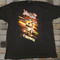 Tultex Judas Priest Firepower 2018 Tour Dates T Shirt 3xl Xxxl New Deadstock Tultex Men Black Cotton Hoodie, Sweatshirt