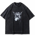 Vintage Doberman Black Printed T Shirt Tee Short Sleeve Hoodie, Sweatshirt | FlexRushtees.com