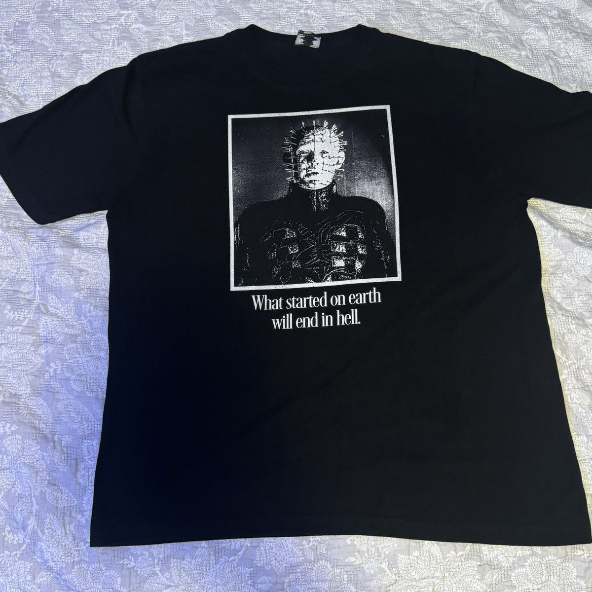 Band Tees Black Hellraiser Movie Tee