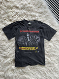 Vintage Ultra Rare Terminator 2 Arnold Schwarzenegger T Shirt L Hoodie, Sweatshirt | FlexRushtees.com
